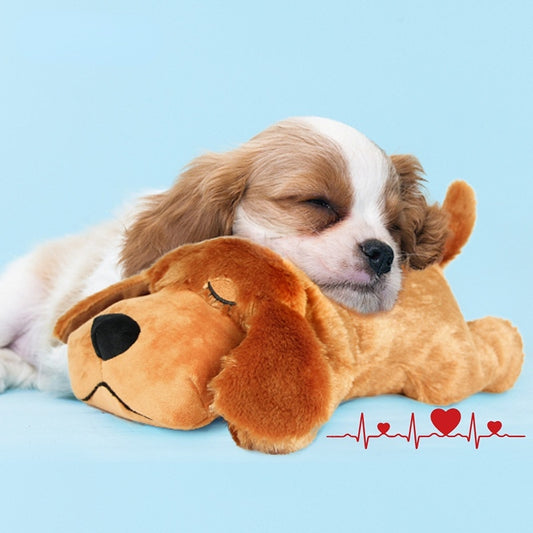 Heartbeat Puppy Behavioral Training Dog Plush Pet Comfortable + Anxiety Relief